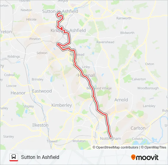 3A|THREES Bus Line Map