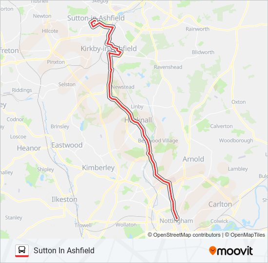 3C|THREES Bus Line Map