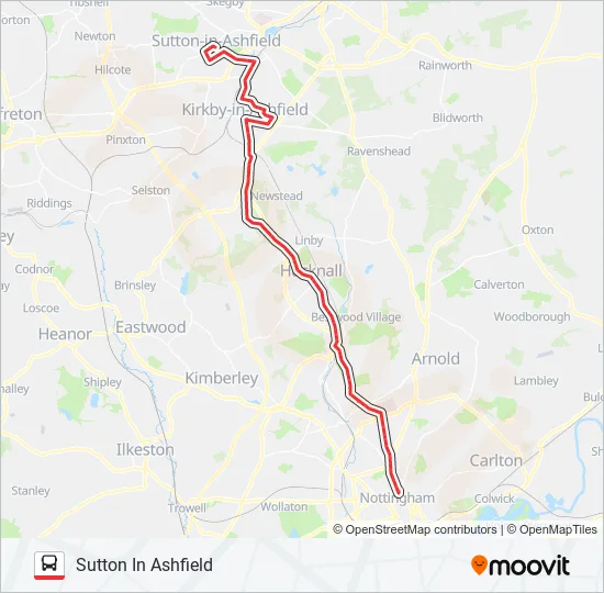 3C|THREES Bus Line Map