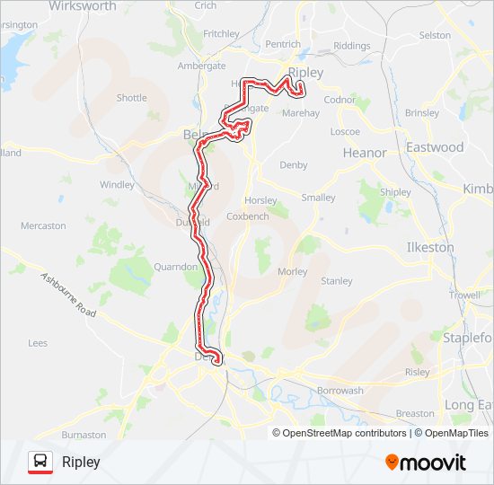 6E|SIXES Bus Line Map