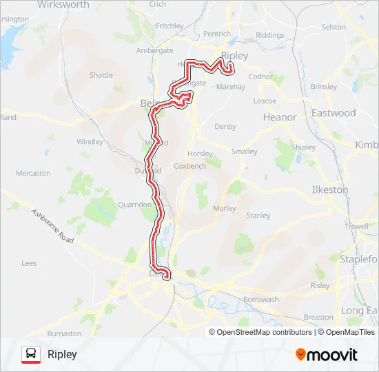 6E|SIXES Bus Line Map