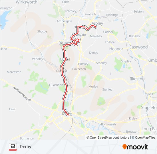 6E|SIXES Bus Line Map