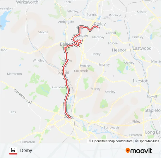 6E|SIXES Bus Line Map