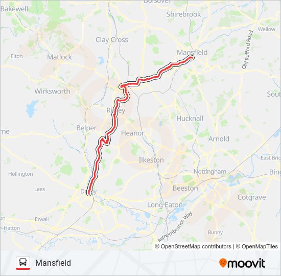 9.1|NINES Bus Line Map