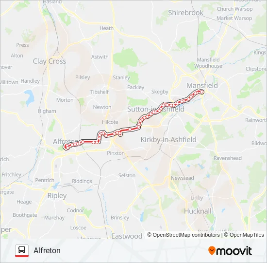 9.1|NINES Bus Line Map