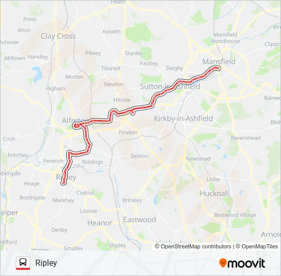 9.1|NINES Bus Line Map
