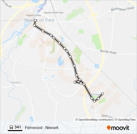 341 Route Schedules Stops Maps Fernwood Updated 