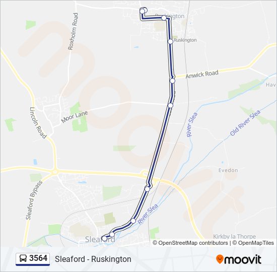 3564 Route Schedules, Stops & Maps Sleaford (Updated)