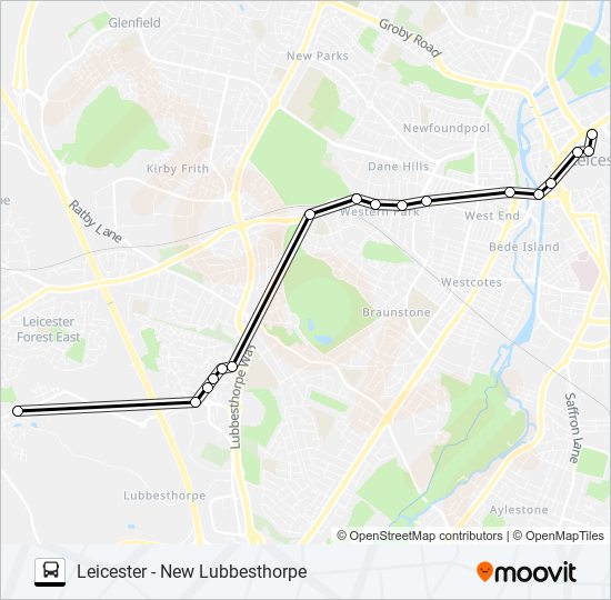 novus direct Route Schedules, Stops & Maps Leicester (Updated)