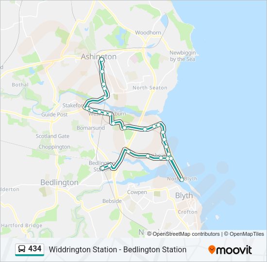 434  Line Map