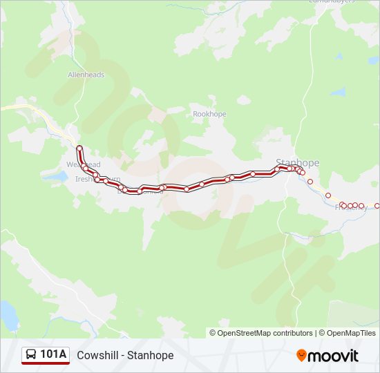 101A  Line Map