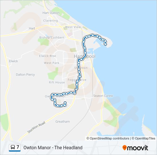 7 Route: Schedules, Stops & Maps - The Fens (Updated)