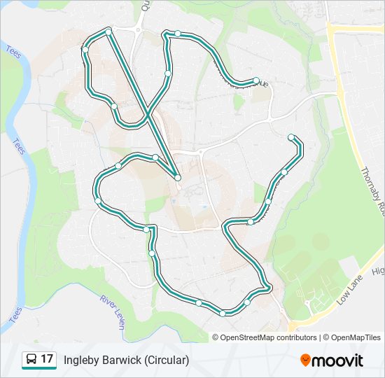 17 Route Schedules, Stops & Maps Ingleby Barwick (Updated)