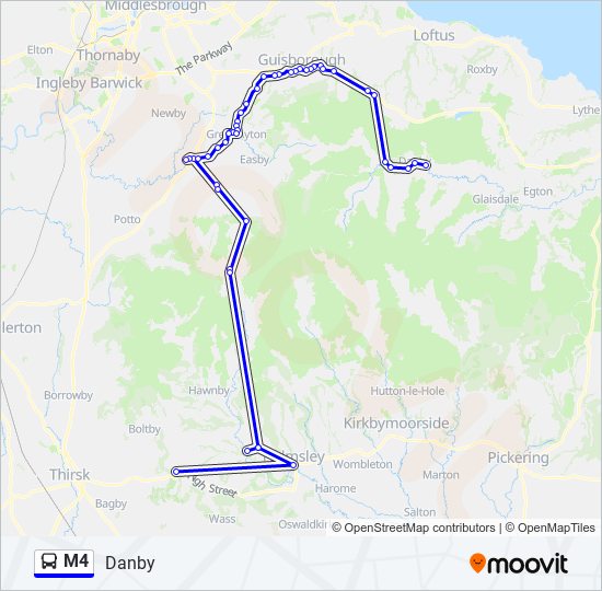M4  Line Map