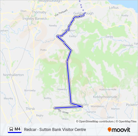 M4  Line Map