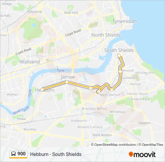 900  Line Map