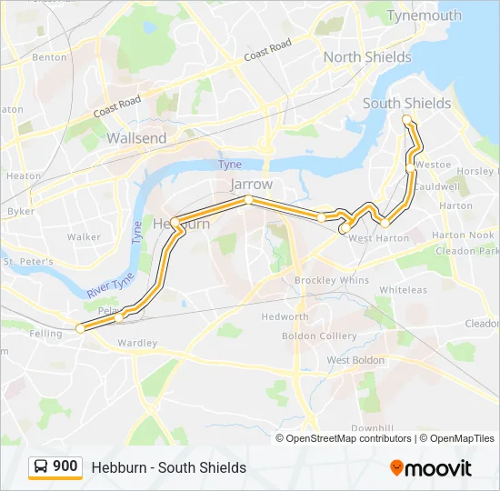 900  Line Map