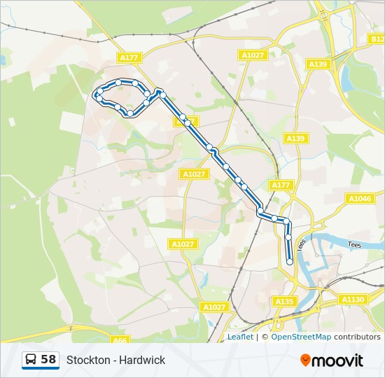 58 Route Schedules Stops Maps Stockton