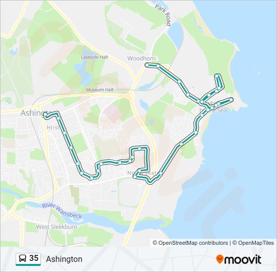 35  Line Map