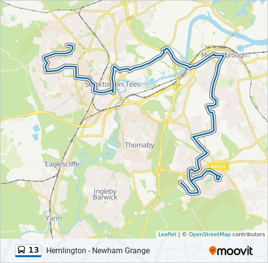 13 Route Schedules Stops Maps Stainton