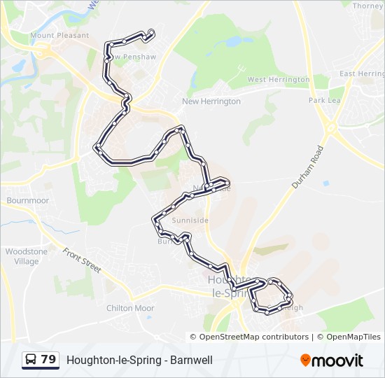 Bus 79 Route Map 79 Route: Schedules, Stops & Maps - Barnwell (Updated)