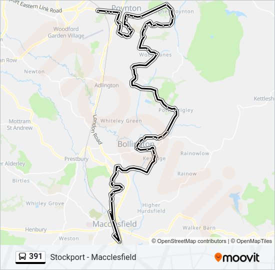 391  Line Map