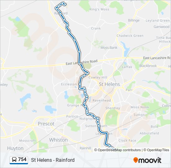 754 Route Schedules Stops Maps Muncaster Updated 