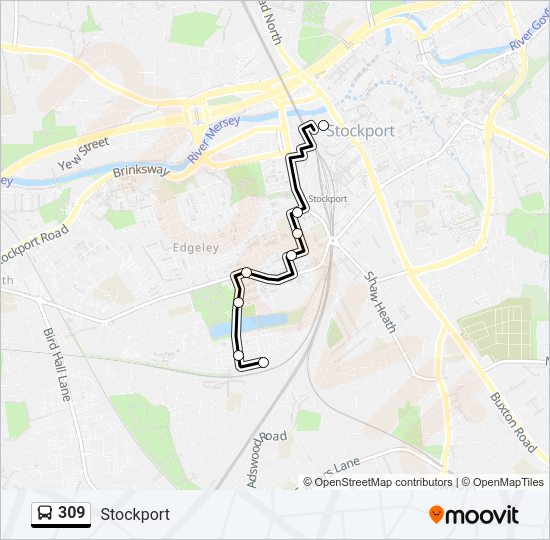 309  Line Map