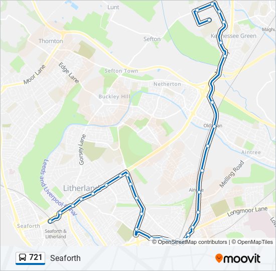 721 Route Schedules Stops And Maps Seaforth Updated