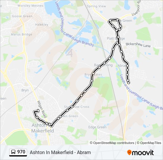 970  Line Map