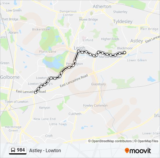 984  Line Map