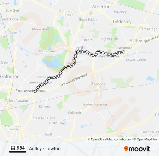 984  Line Map