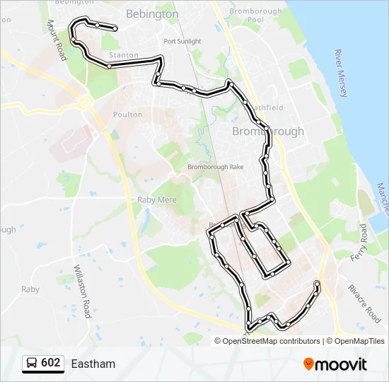 602 Route: Schedules, Stops & Maps - Eastham (Updated)