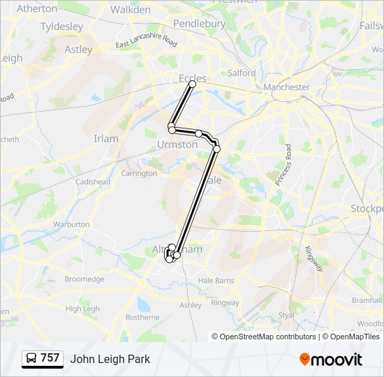 757  Line Map