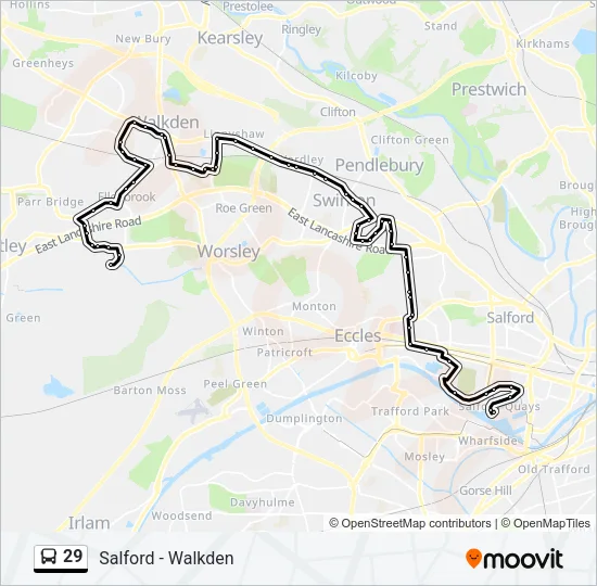 29 Route: Schedules, Stops & Maps - Boothstown Drive (Updated)