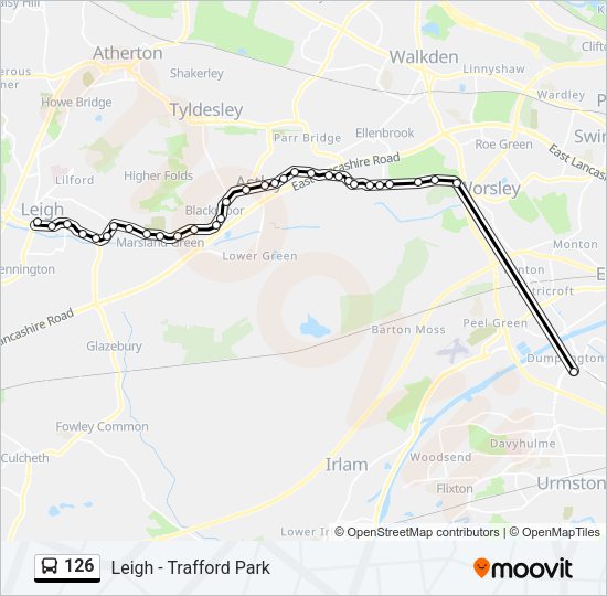 126  Line Map