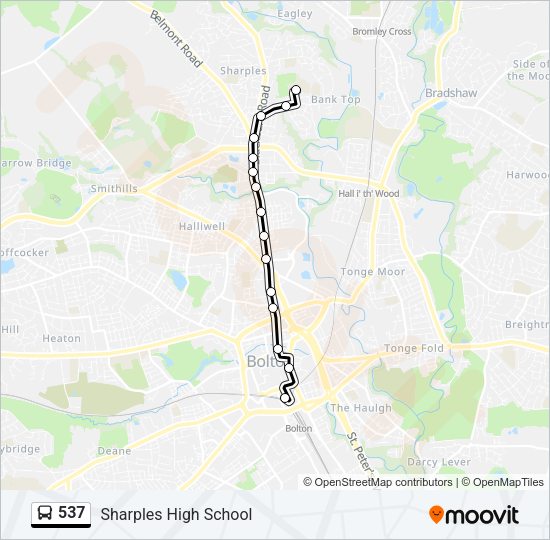 537  Line Map