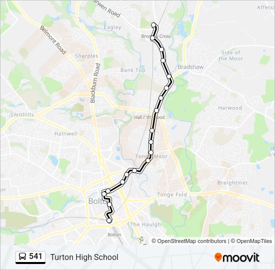 541  Line Map