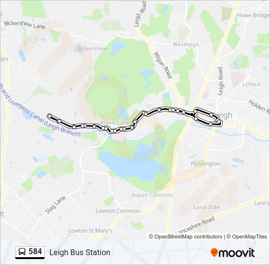 584  Line Map