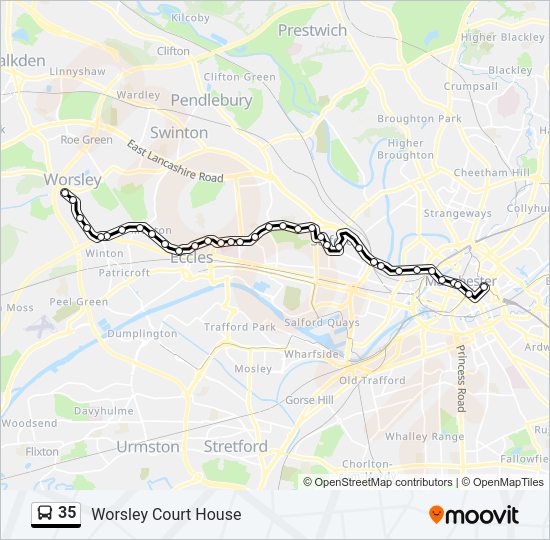 35  Line Map
