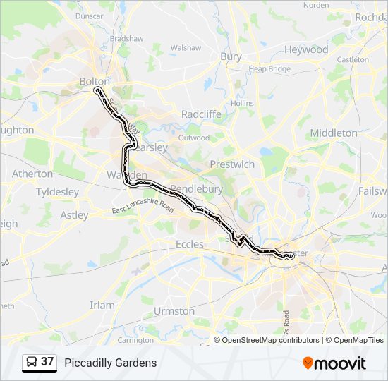 37  Line Map