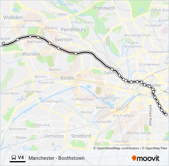 V4  Line Map