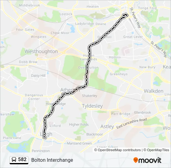 582  Line Map
