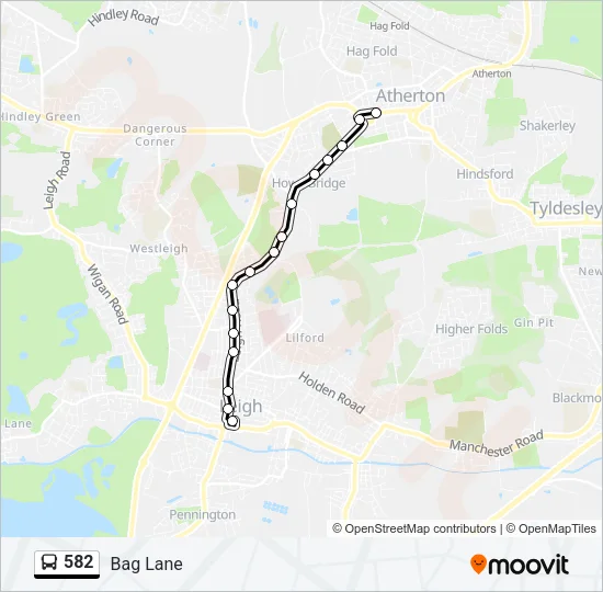 582  Line Map