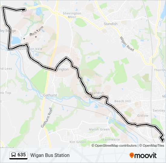 635  Line Map