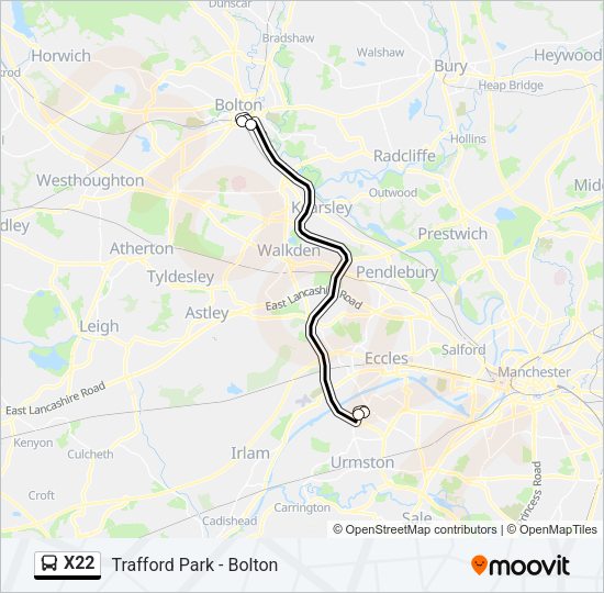 X22  Line Map