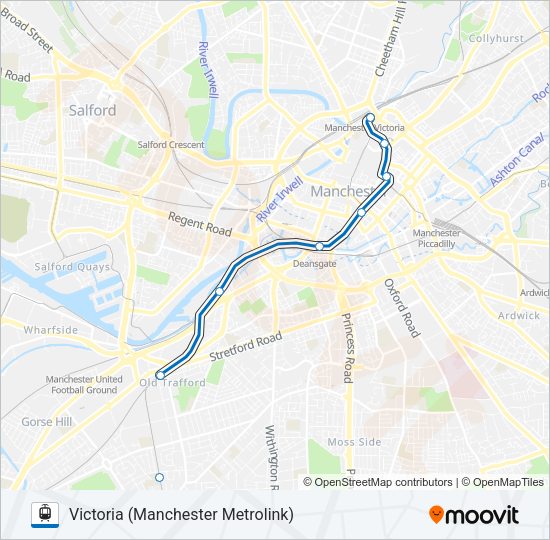 NAVY LINE Light Rail Line Map