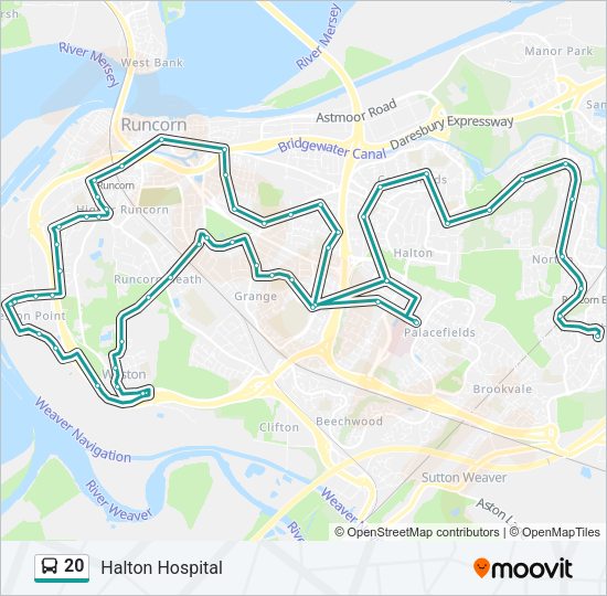 20  Line Map