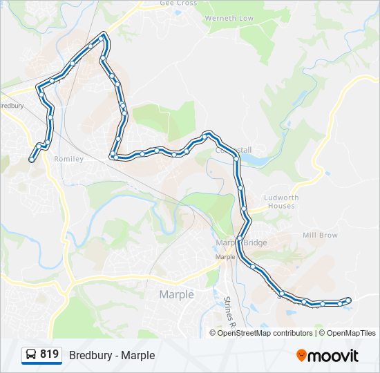 819  Line Map