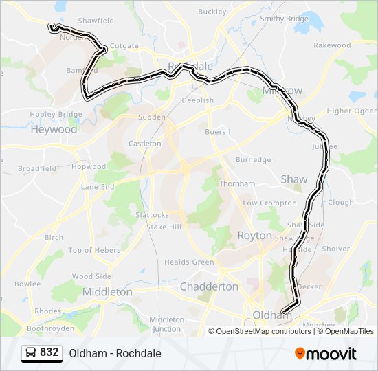 832  Line Map